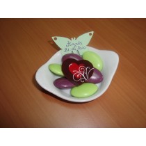 Plat rond &agrave; oreilles