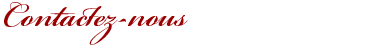 Service client - Contactez-nous
